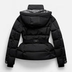 Briss | Damen Pufferjacke mit Gürtel & Wasserabweisend