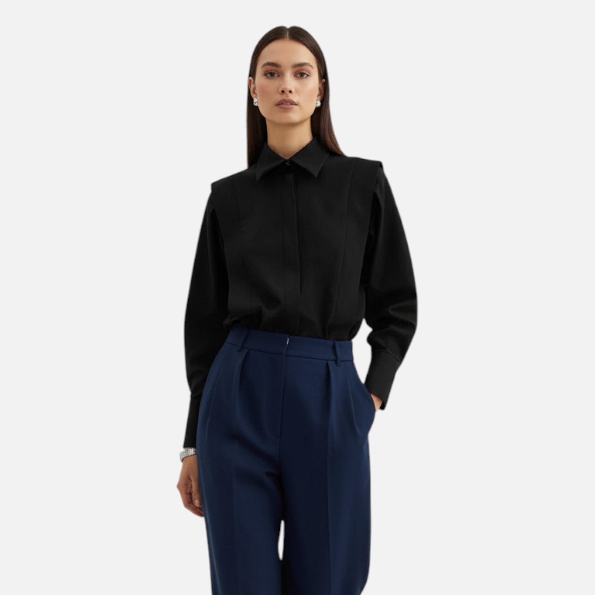 Briss | Damen Elegantes Langarmshirt Martina