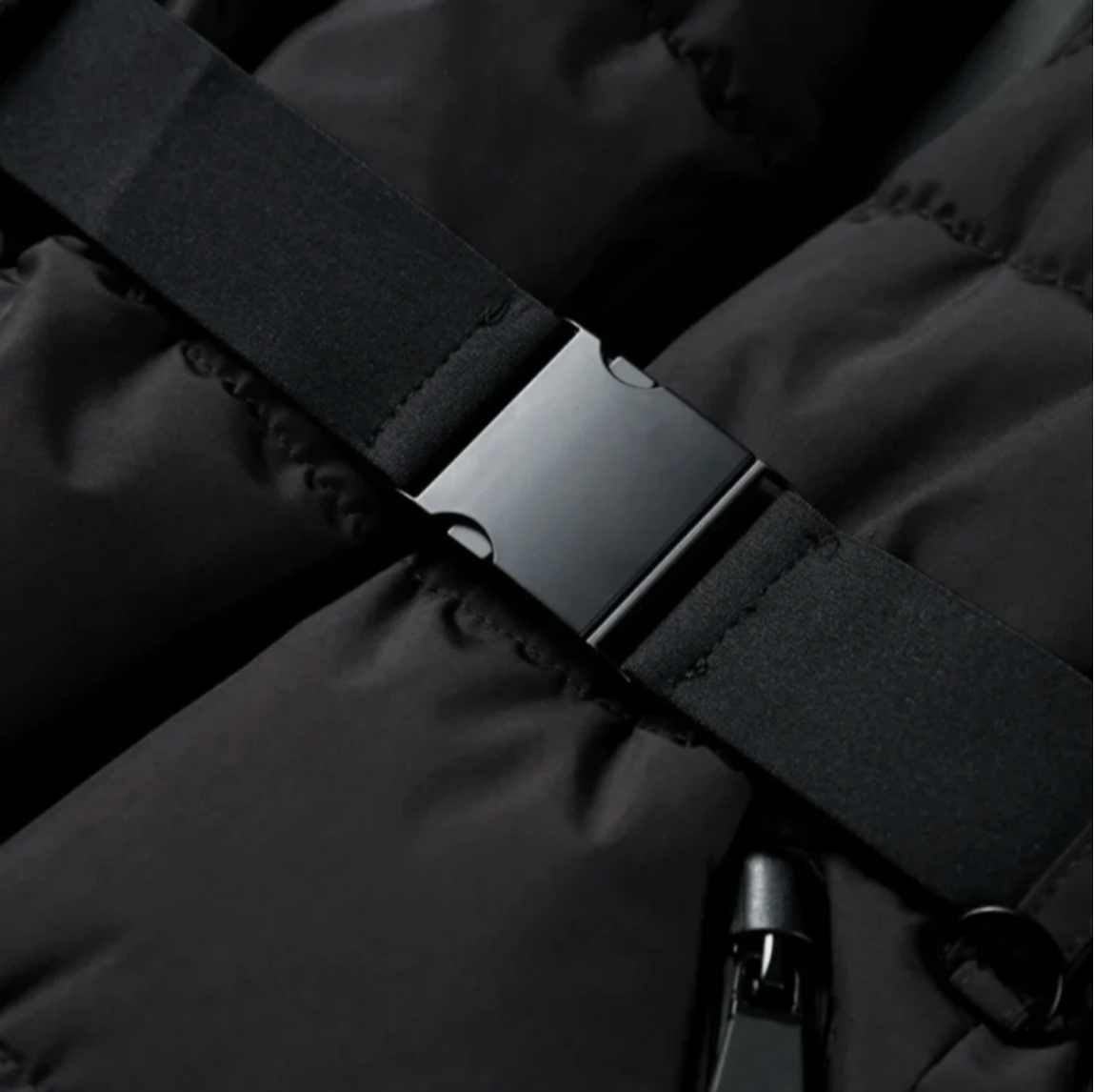 Briss | Damen Pufferjacke mit Gürtel & Wasserabweisend