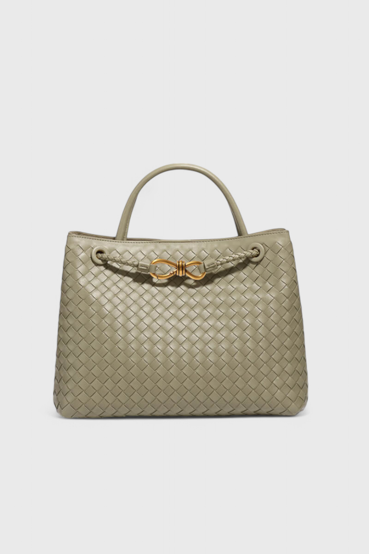 Briss | Damen Handtasche aus geflochtenem Leder