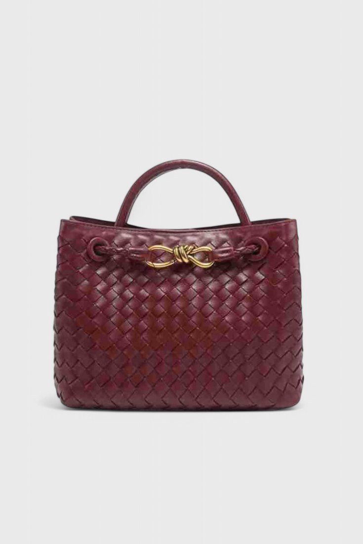 Briss | Damen Handtasche aus geflochtenem Leder