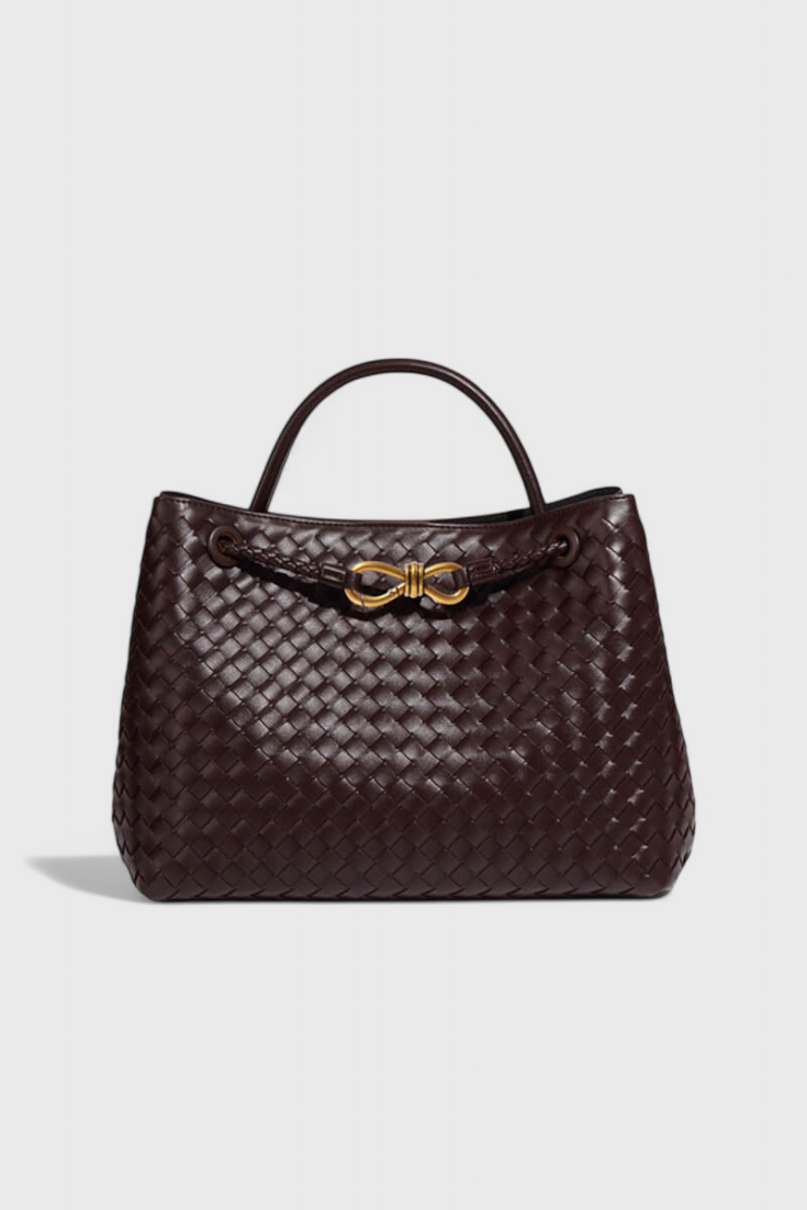 Briss | Damen Handtasche aus geflochtenem Leder