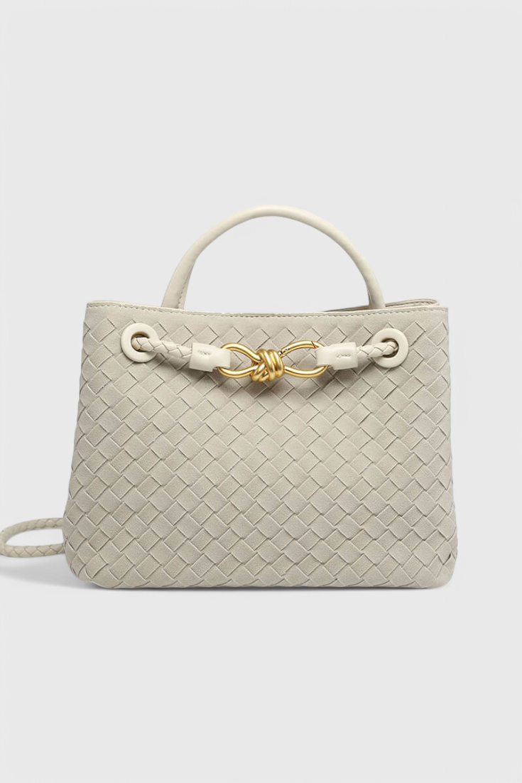 Briss | Damen Handtasche aus geflochtenem Leder