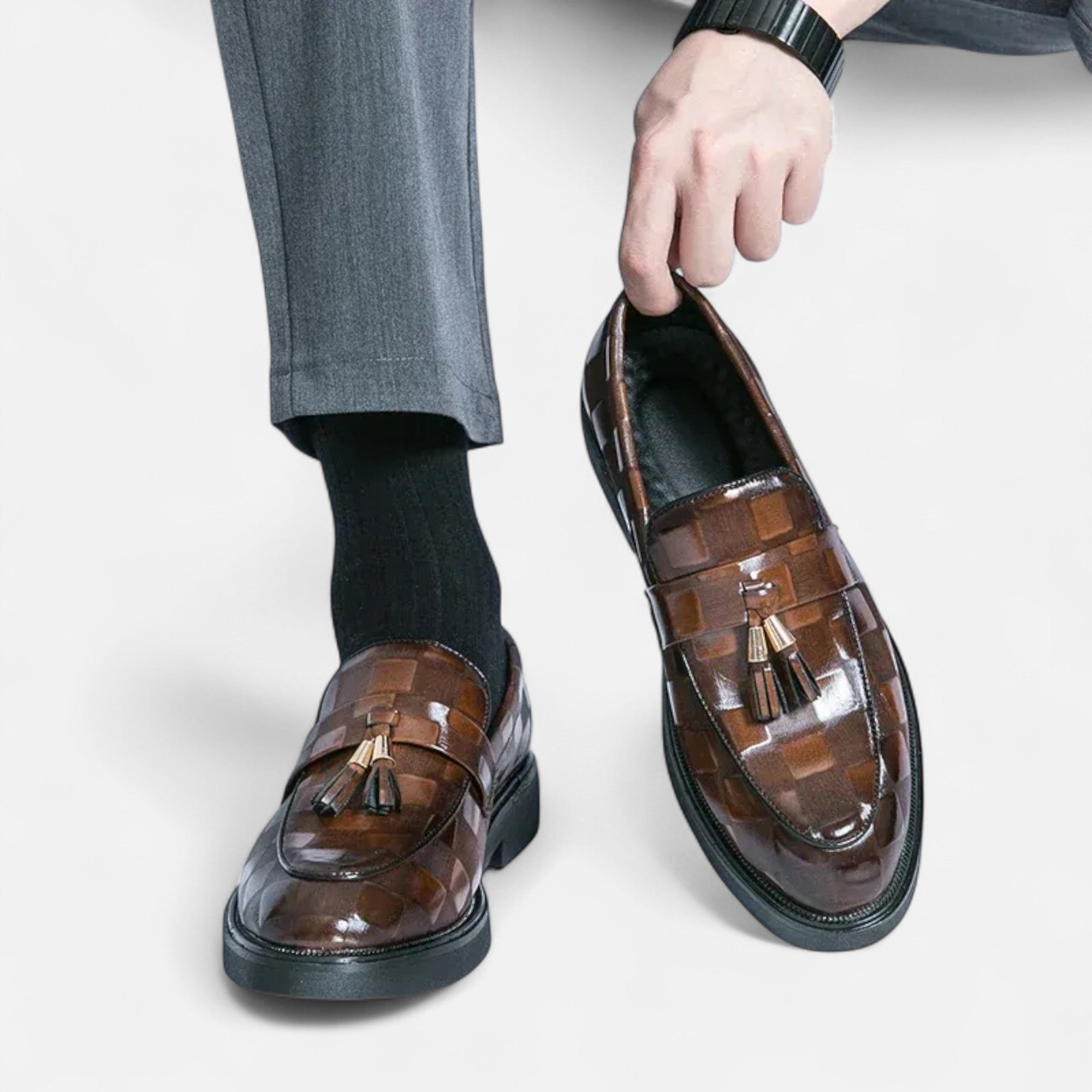 Briss | Herren Loafer aus feinem Leder – Ivy League-Eleganz